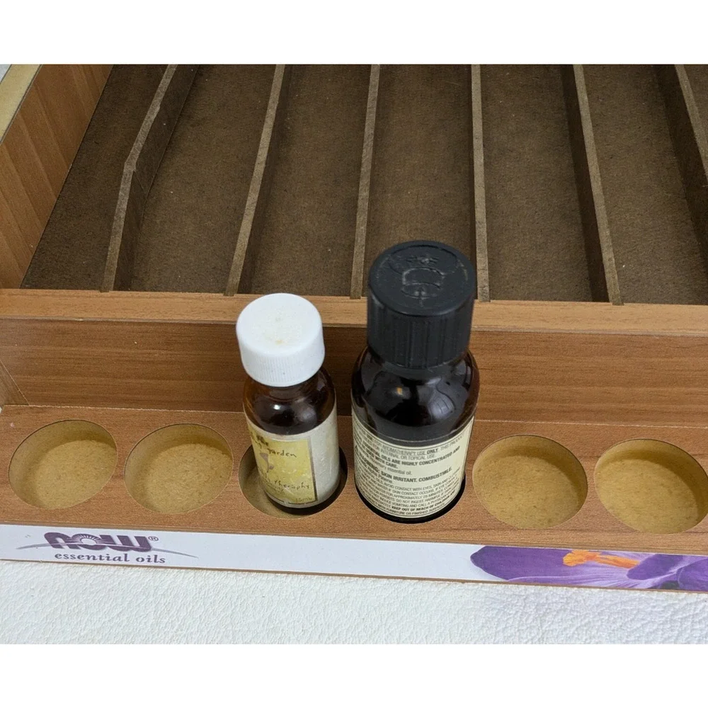Essential Oil Display Storage Composite Wood Shelf 15